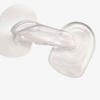 transparent heel lifter for pain relief