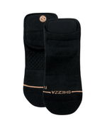 Pair of black Shezza padded ankle socks